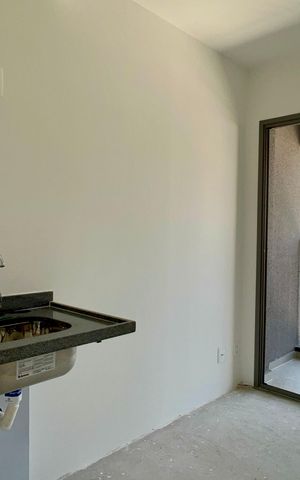 Studio à venda com 26m², 1 quarto e sem vaga Studio à venda com 26m², 1 quarto e sem vagaCozinha