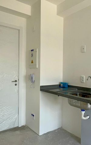 Studio à venda com 26m², 1 quarto e sem vaga Studio à venda com 26m², 1 quarto e sem vagaCozinha