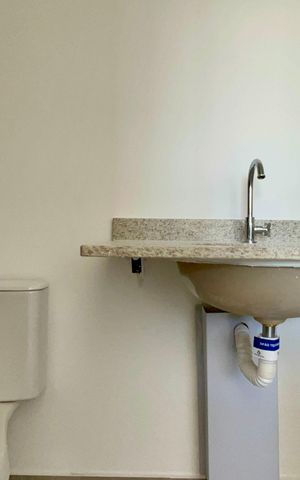Studio à venda com 26m², 1 quarto e sem vaga Studio à venda com 26m², 1 quarto e sem vagaBanheiro da Suíte