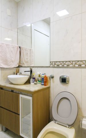 Apartamento à venda com 280m², 3 quartos e 3 vagas Apartamento à venda com 280m², 3 quartos e 3 vagasBanheiro da Suíte