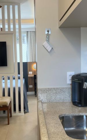 Studio para alugar com 35m², 1 quarto e 1 vagaCozinha