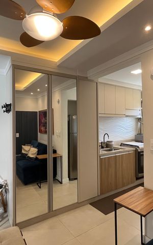 Studio para alugar com 35m², 1 quarto e 1 vagaStudio