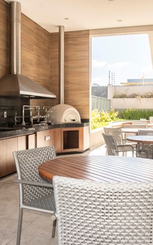Apartamento para alugar com 113m², 3 quartos e 2 vagasÁrea comum - Churrasqueira