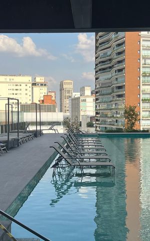 Studio para alugar com 33m², 1 quarto e 1 vaga Studio para alugar com 33m², 1 quarto e 1 vagaÁrea comum