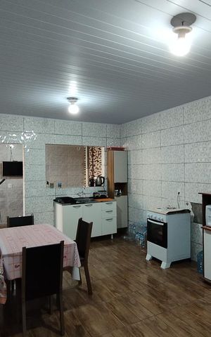 Casa para alugar com 58m², 2 quartos e sem vagaCozinha