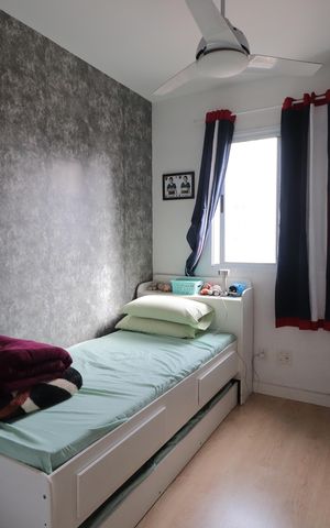 Apartamento à venda com 48m², 2 quartos e 1 vagaQuarto 1