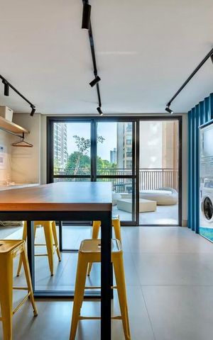 Apartamento à venda com 29m², 1 quarto e 1 vaga Apartamento à venda com 29m², 1 quarto e 1 vagaÁrea comum