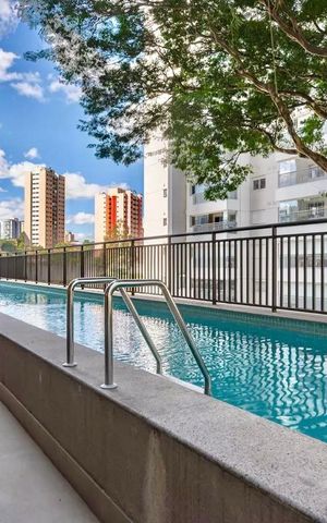 Apartamento à venda com 29m², 1 quarto e 1 vaga Apartamento à venda com 29m², 1 quarto e 1 vagaÁrea comum - Piscina