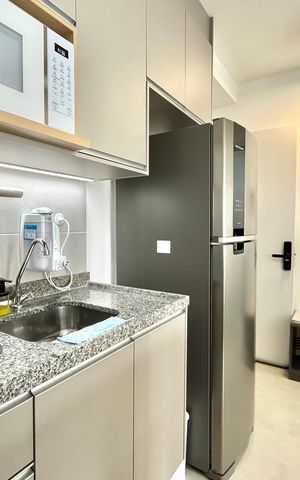 Apartamento à venda com 29m², 1 quarto e 1 vaga Apartamento à venda com 29m², 1 quarto e 1 vagaCozinha