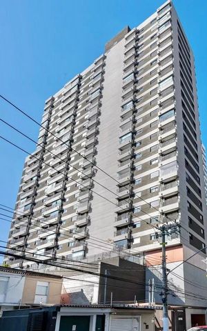 Apartamento à venda com 29m², 1 quarto e 1 vaga Apartamento à venda com 29m², 1 quarto e 1 vagaFachada