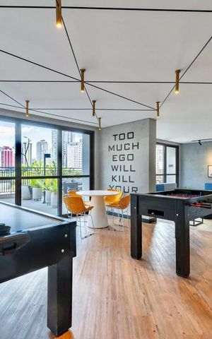 Apartamento à venda com 29m², 1 quarto e 1 vaga Apartamento à venda com 29m², 1 quarto e 1 vagaÁrea comum