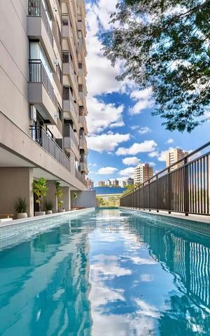 Apartamento à venda com 29m², 1 quarto e 1 vaga Apartamento à venda com 29m², 1 quarto e 1 vagaÁrea comum - Piscina