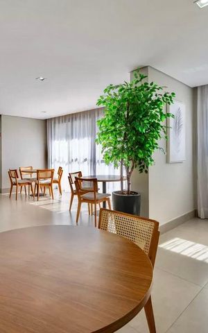 Apartamento à venda com 29m², 1 quarto e 1 vaga Apartamento à venda com 29m², 1 quarto e 1 vagaÁrea comum - Salão de festas