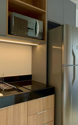 Studio à venda com 24m², 1 quarto e sem vaga Studio à venda com 24m², 1 quarto e sem vagaCozinha
