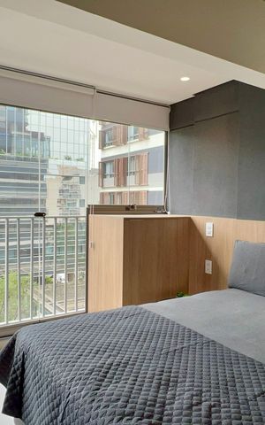 Studio à venda com 24m², 1 quarto e sem vaga Studio à venda com 24m², 1 quarto e sem vagaStudio