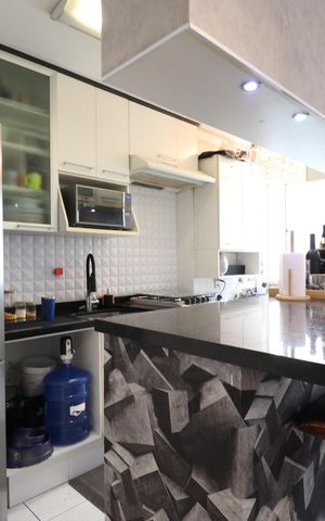 Apartamento à venda com 78m², 2 quartos e 1 vagaCozinha e Área de Serviço