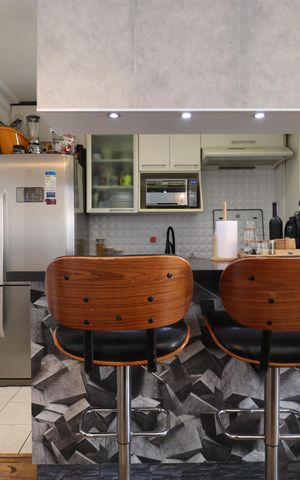 Apartamento à venda com 78m², 2 quartos e 1 vagaCozinha e Área de Serviço