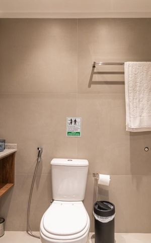 Studio à venda com 27m², 1 quarto e sem vaga Studio à venda com 27m², 1 quarto e sem vagaBanheiro