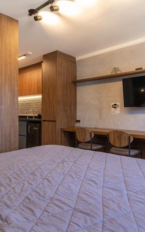 Studio à venda com 27m², 1 quarto e sem vaga Studio à venda com 27m², 1 quarto e sem vagaQuarto