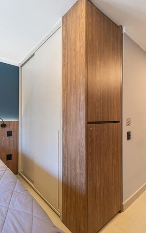 Studio à venda com 27m², 1 quarto e sem vaga Studio à venda com 27m², 1 quarto e sem vagaQuarto - Armários