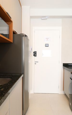 Apartamento à venda com 25m², 1 quarto e sem vagaCozinha e Área de Serviço