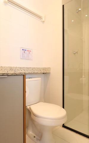 Apartamento à venda com 25m², 1 quarto e sem vagaBanheiro