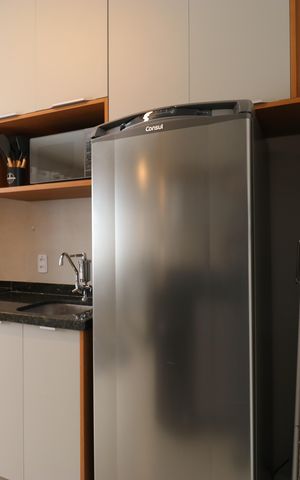 Apartamento à venda com 25m², 1 quarto e sem vagaCozinha e Área de Serviço