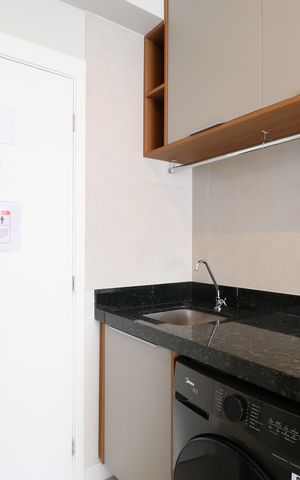 Apartamento à venda com 25m², 1 quarto e sem vagaCozinha e Área de Serviço