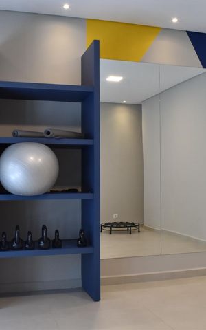 Studio à venda com 34m², 2 quartos e sem vagaÁrea comum - Academia