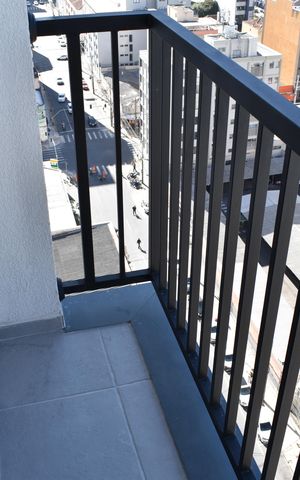 Studio à venda com 34m², 2 quartos e sem vagaSacada