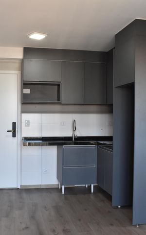 Studio à venda com 34m², 2 quartos e sem vagaSala/Cozinha