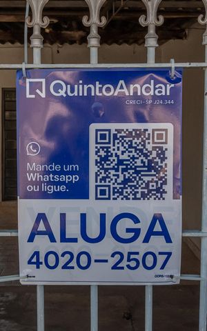 Casa para alugar com 200m², 3 quartos e 2 vagas Casa para alugar com 200m², 3 quartos e 2 vagasPlaca