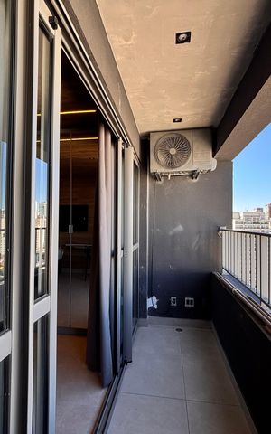 Studio para alugar com 28m², 1 quarto e sem vaga Studio para alugar com 28m², 1 quarto e sem vagavaranda