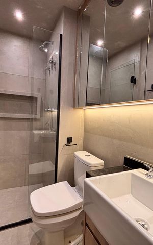 Studio para alugar com 28m², 1 quarto e sem vaga Studio para alugar com 28m², 1 quarto e sem vagaBanheiro