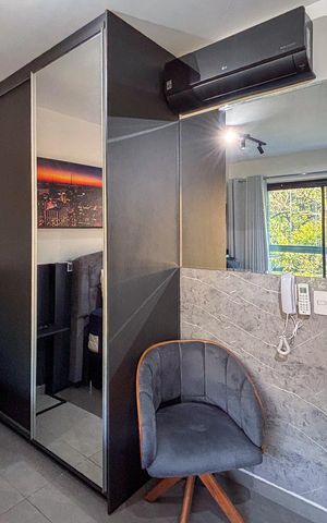 Studio à venda com 27m², 1 quarto e sem vagaStudio