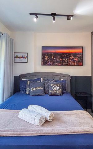 Studio à venda com 27m², 1 quarto e sem vagaStudio