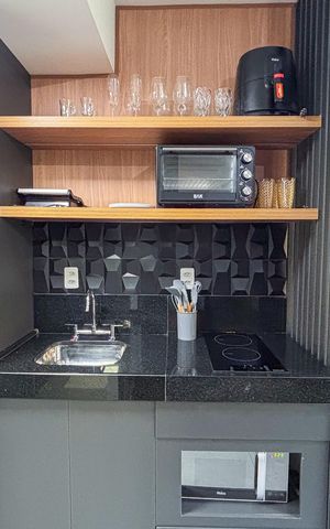 Studio à venda com 27m², 1 quarto e sem vagaStudio