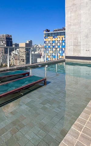 Studio à venda com 27m², 1 quarto e sem vagaÁrea comum