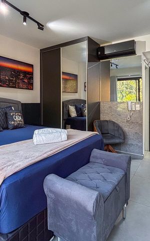 Studio à venda com 27m², 1 quarto e sem vagaStudio
