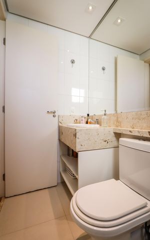 Apartamento à venda com 100m², 3 quartos e 2 vagas Apartamento à venda com 100m², 3 quartos e 2 vagasBanheiro da Suíte 3