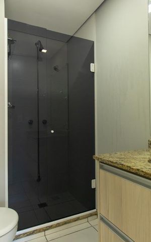 Apartamento à venda com 59m², 2 quartos e 1 vaga Apartamento à venda com 59m², 2 quartos e 1 vagaBanheiro da Suíte
