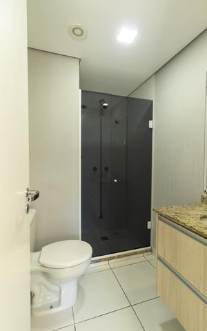 Apartamento à venda com 59m², 2 quartos e 1 vaga Apartamento à venda com 59m², 2 quartos e 1 vagaBanheiro da Suíte