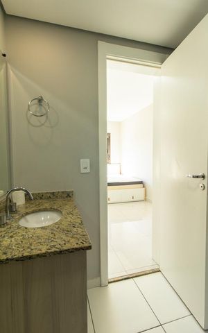 Apartamento à venda com 59m², 2 quartos e 1 vaga Apartamento à venda com 59m², 2 quartos e 1 vagaBanheiro da Suíte