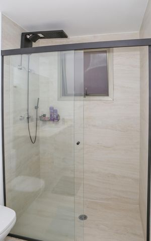 Studio para alugar com 27m², 1 quarto e sem vaga Studio para alugar com 27m², 1 quarto e sem vagaBanheiro