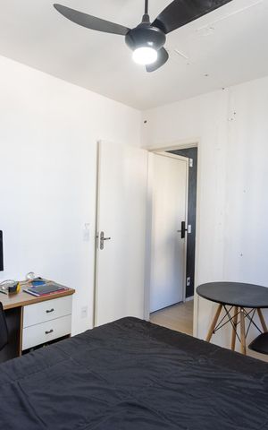 Apartamento à venda com 25m², 1 quarto e sem vaga Apartamento à venda com 25m², 1 quarto e sem vagaQuarto 1