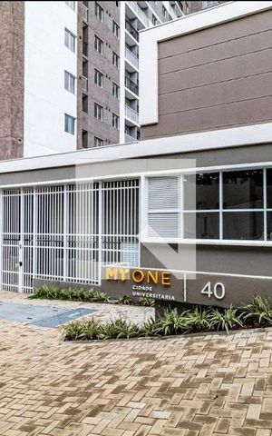 Casa de condomínio para alugar com 25m², 1 quarto e sem vagaFachada e portaria