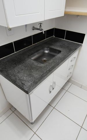 Studio à venda com 32m², 1 quarto e sem vagaCozinha