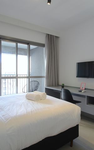 Studio à venda com 27m², 1 quarto e sem vagaSala/Quarto