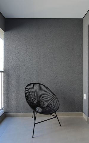 Studio à venda com 27m², 1 quarto e sem vagaVaranda
