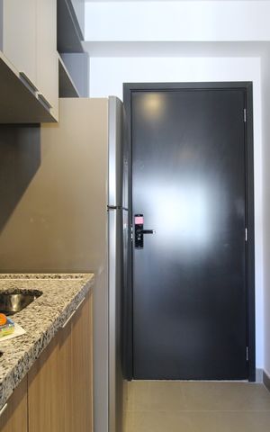 Studio à venda com 27m², 1 quarto e sem vagaCozinha